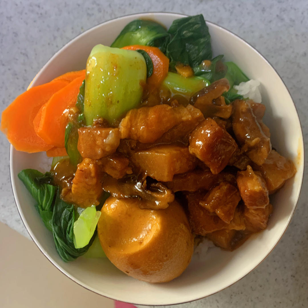 零技巧卤肉饭