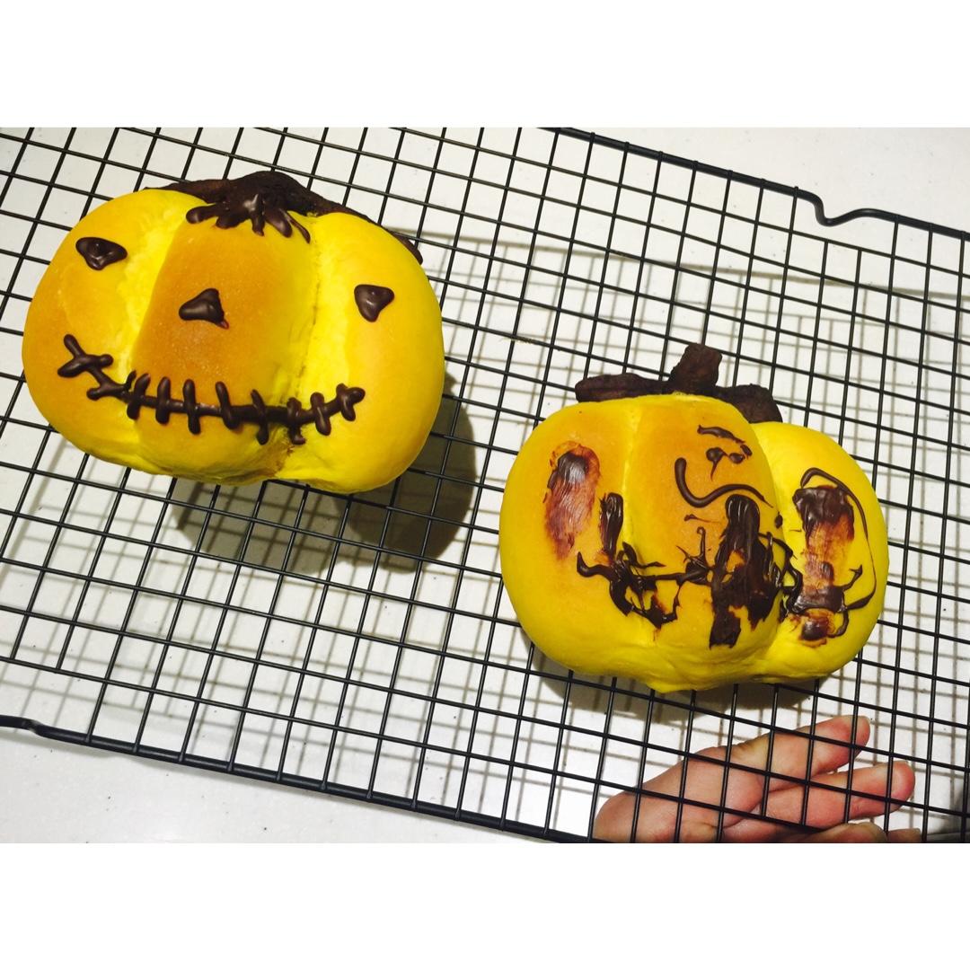万圣节🎃南瓜包~天然酵种(或波兰种)