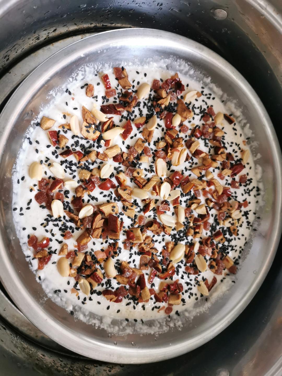 用大米就可以做的米糕