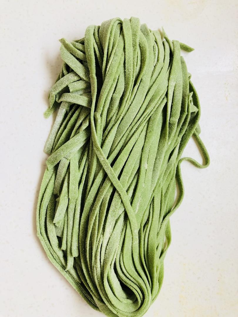 grace菲菲做的菠菜面