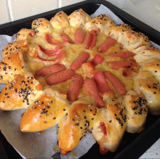 夏威夷pizza（附饼底冷冻法）