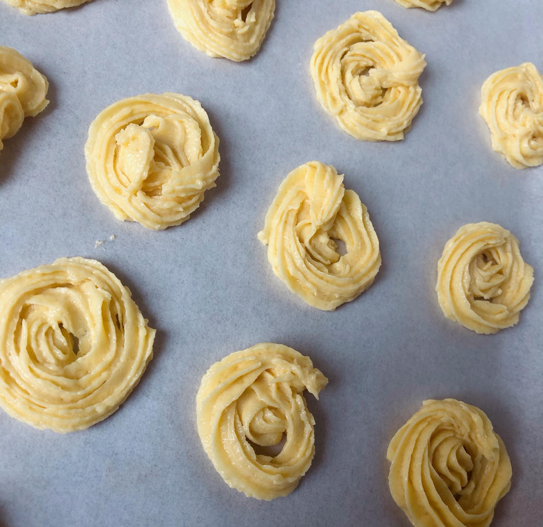 零失败花纹超级立体的黄油曲奇