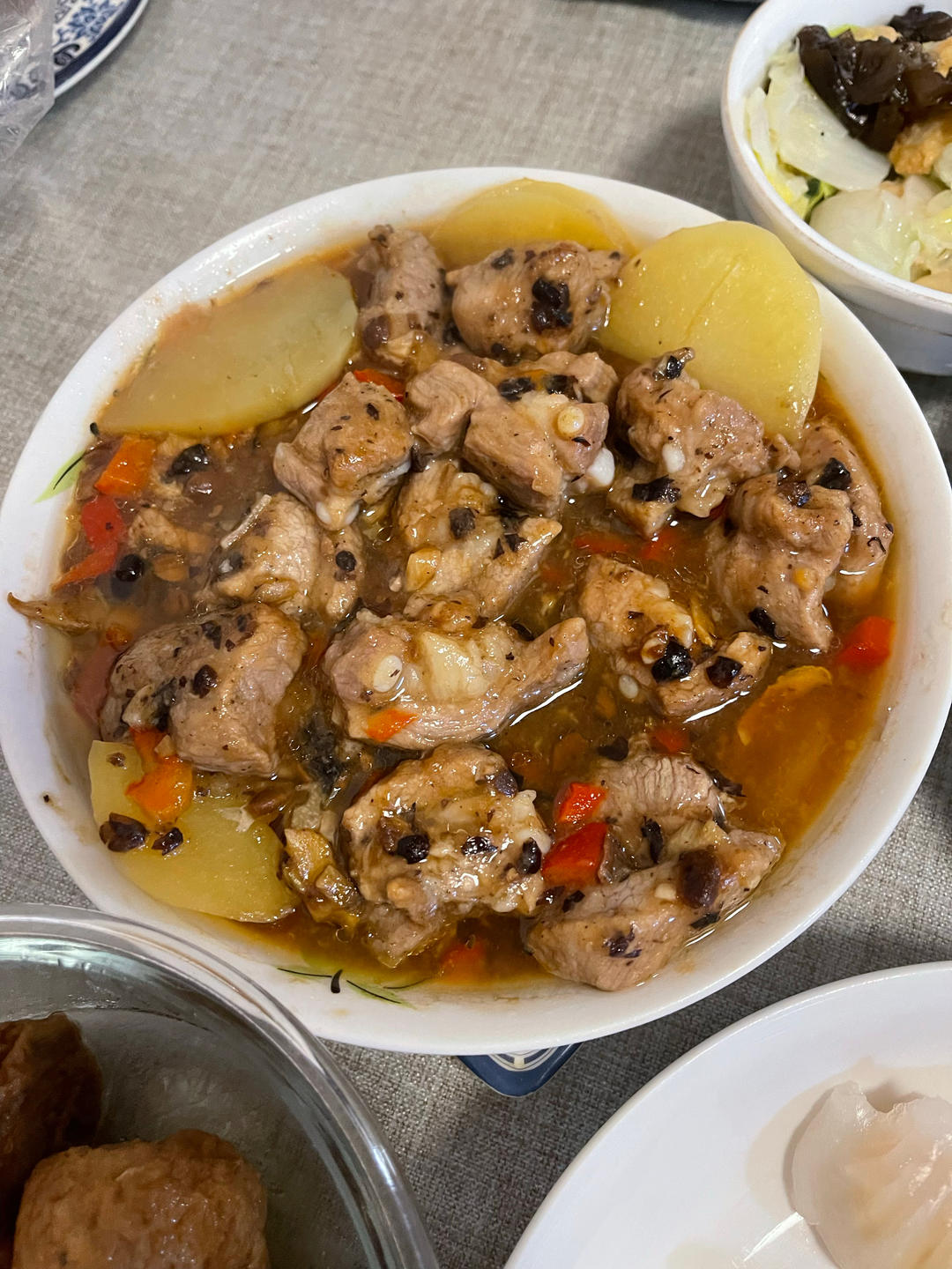 家常菜～豉汁蒸排骨