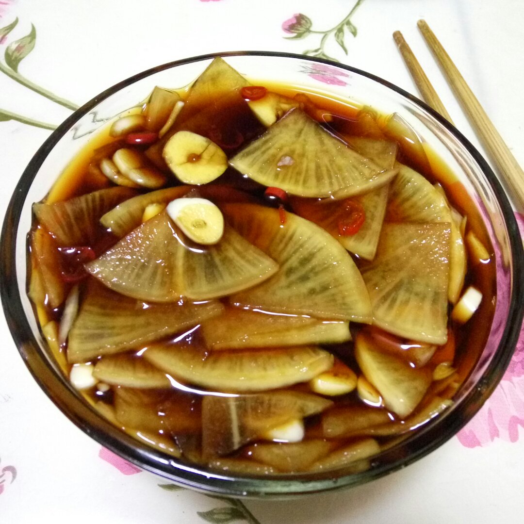 盛夏时节的消暑小菜【酱萝卜】