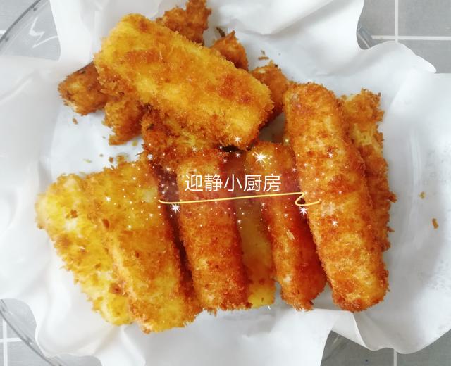 和孩子一起做：脆皮炸鲜奶的做法