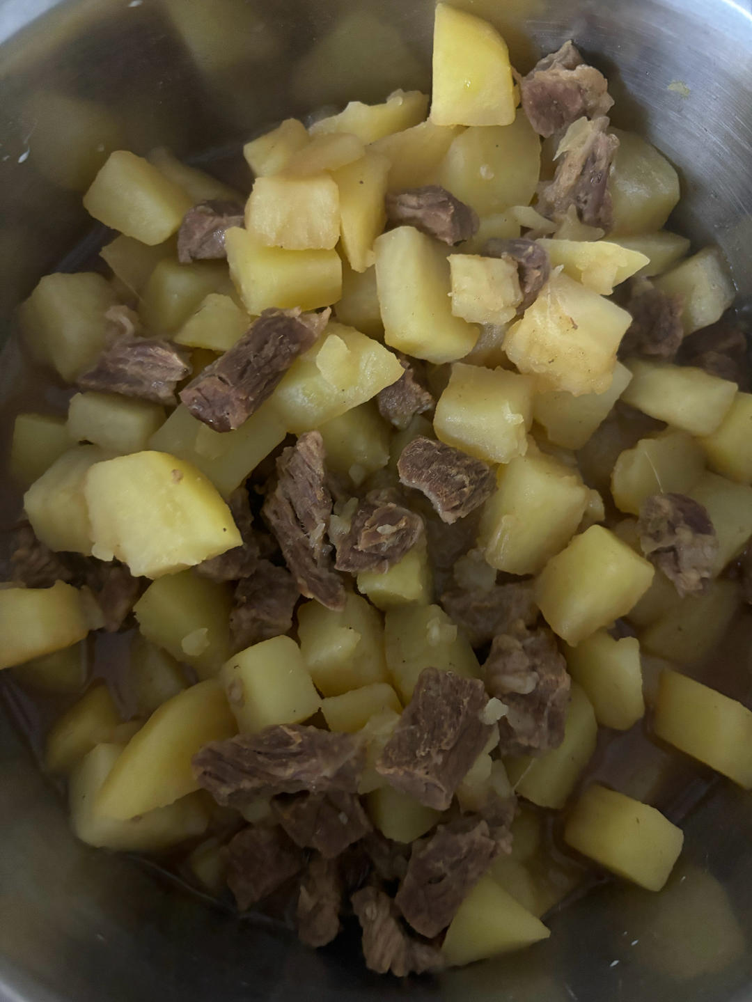 土豆炖牛肉