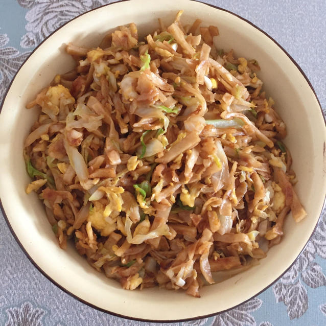 鸡蛋炒饼