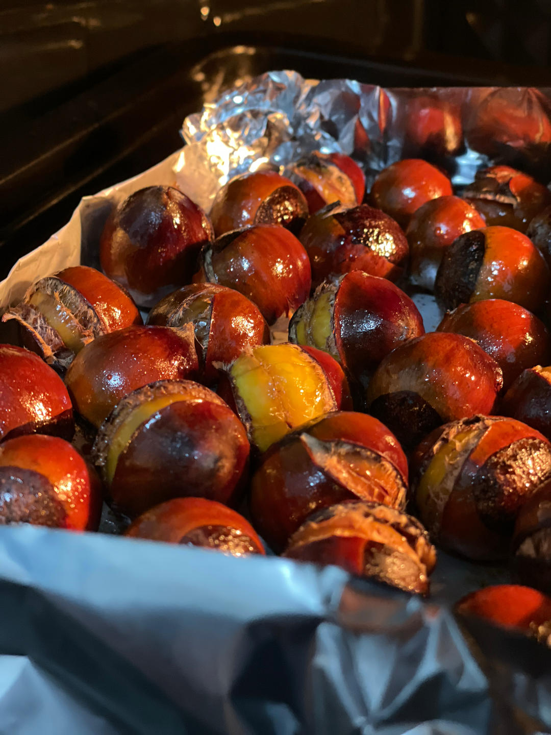 ‼️香甜软糯‼️轻松好剥㊙️烤箱版糖炒栗子