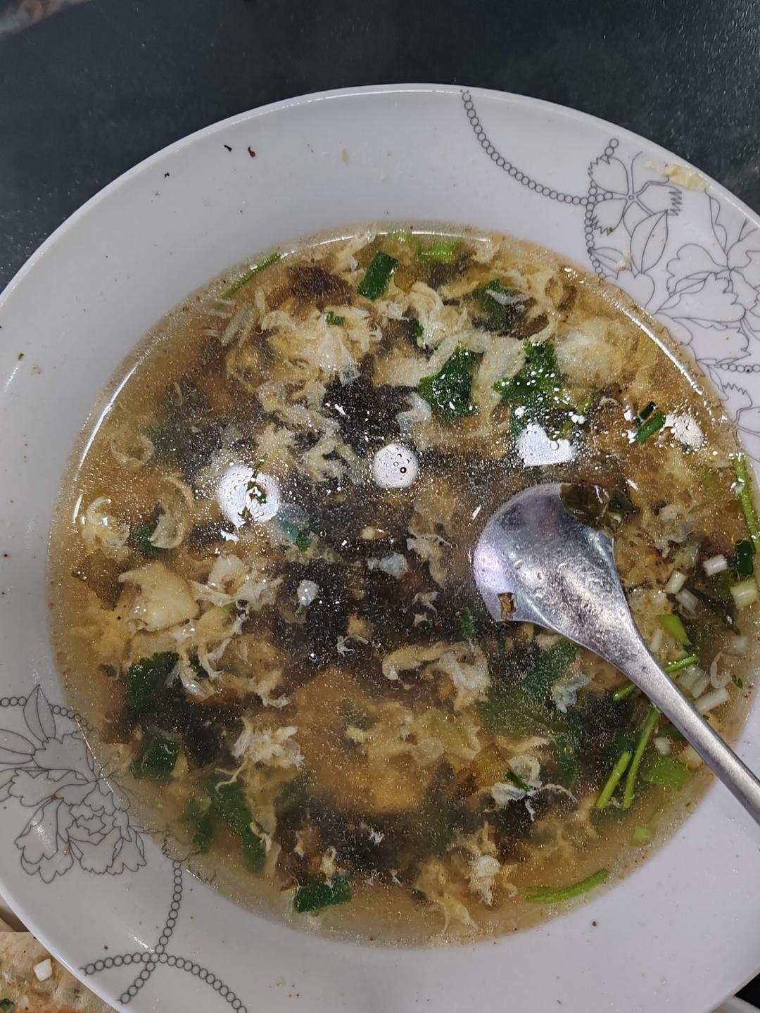 妙招紫菜蛋花汤
