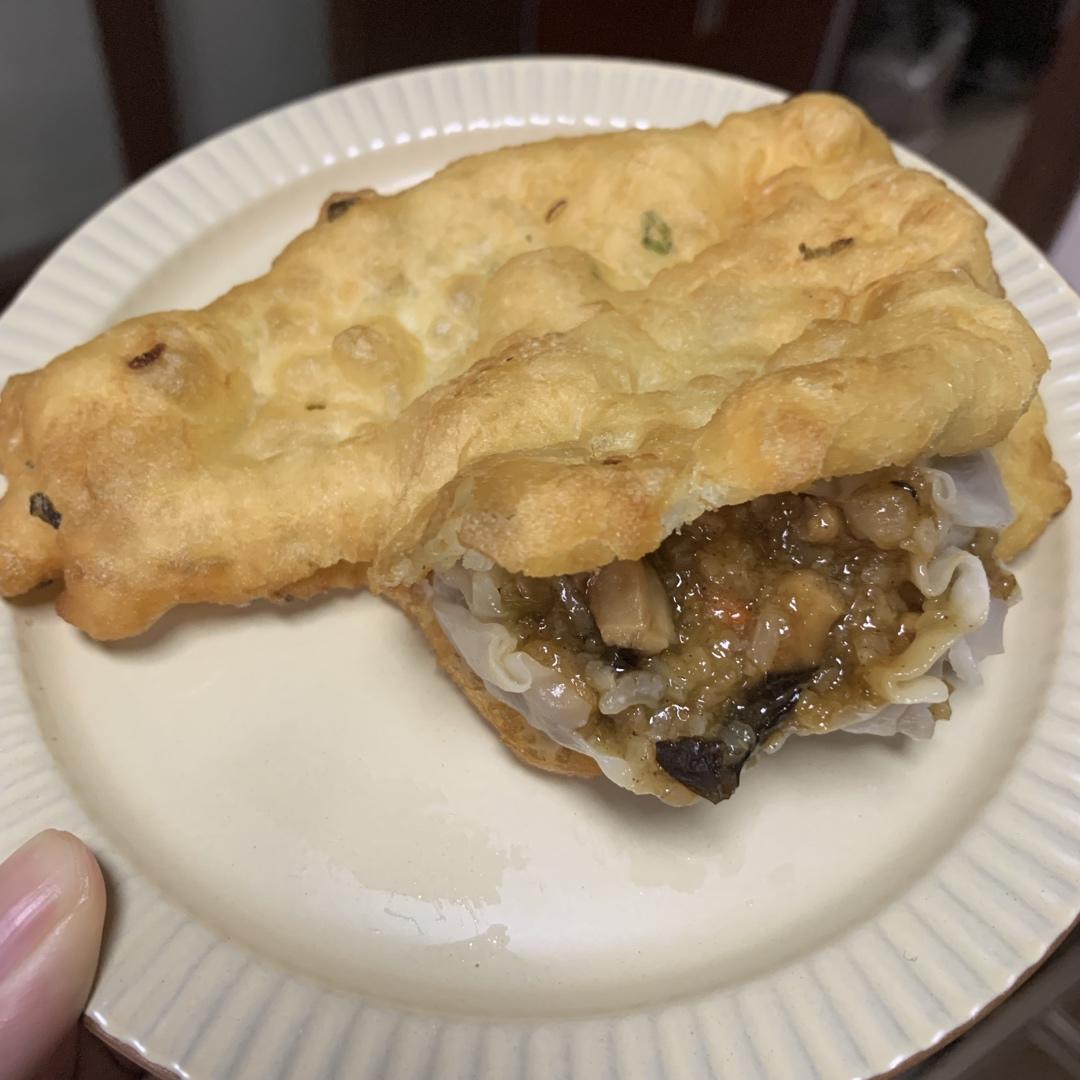 姥姥家的健康炸油饼（不揉面不擀面）