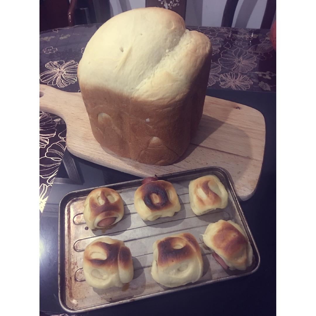 奶香超浓郁的淡奶油吐司（消灭淡奶油）