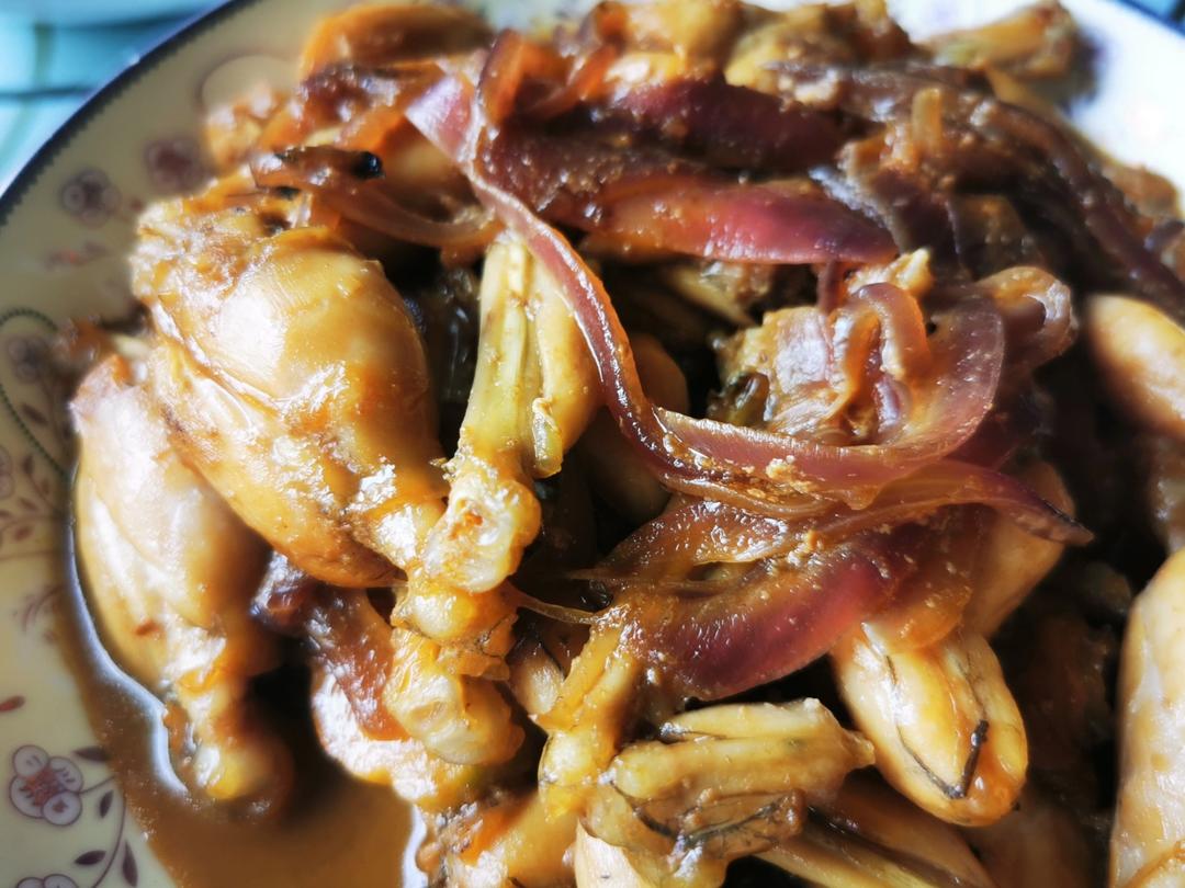 嫩的不要不要的爆炒牛蛙