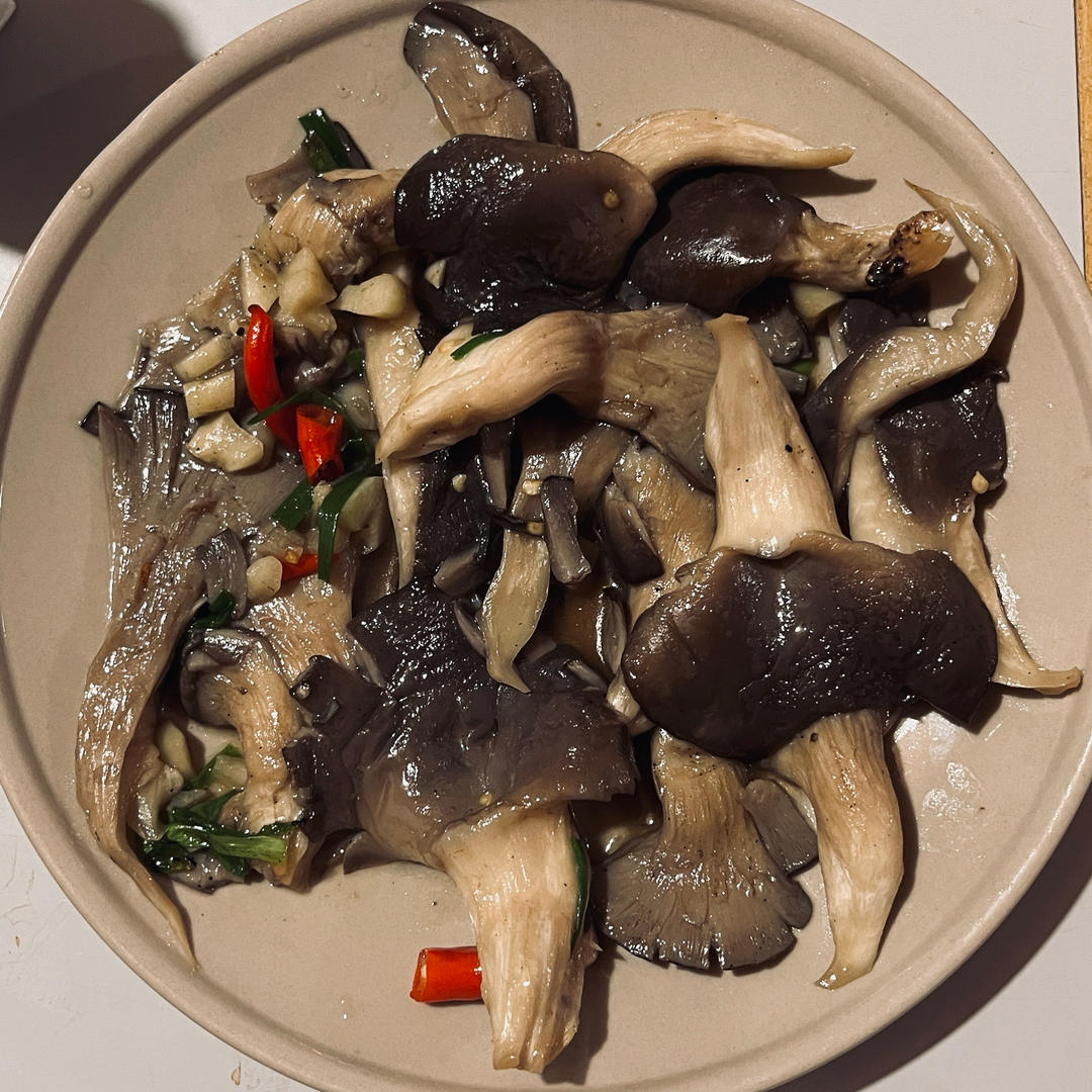 老爸的素炒蘑菇 | 想念家的味道