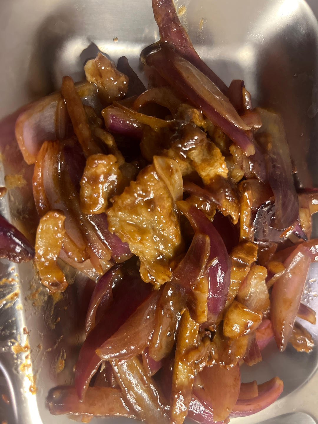 洋葱爆孜然牛肉