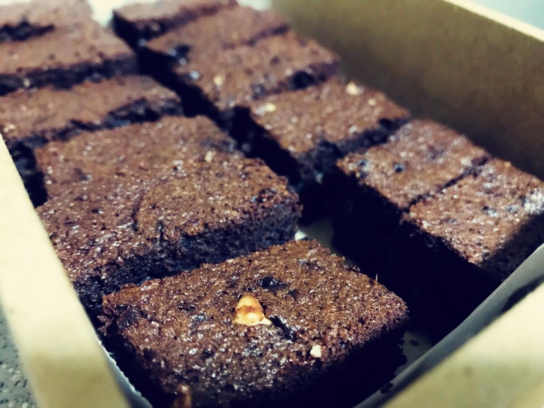 美式经典配方：巧克力布朗尼（The Perfect Brownies)