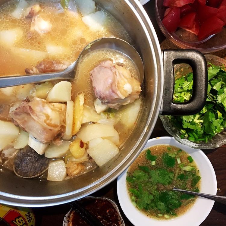 冬日御寒羊肉汤