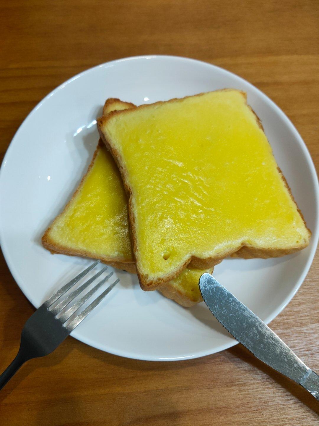 乳酪厚片（消耗吐司，奶油奶酪）