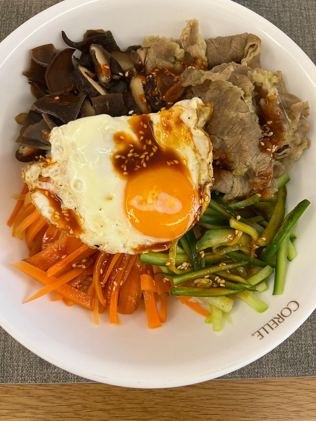 低糖更健康！韩式肥牛拌饭