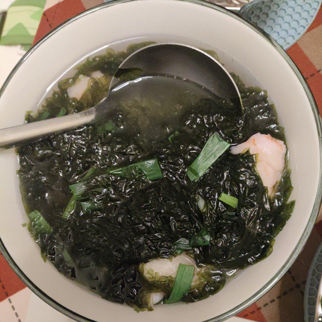 紫菜虾滑汤