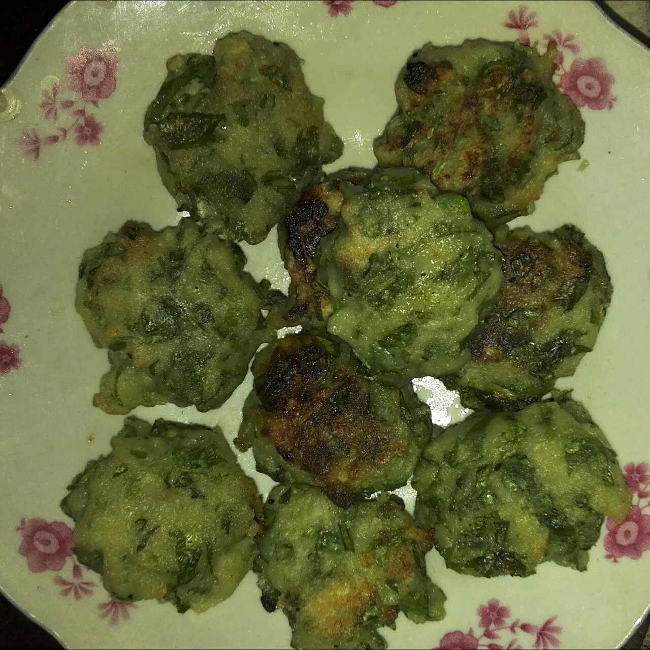 胡萝卜香菜素丸子