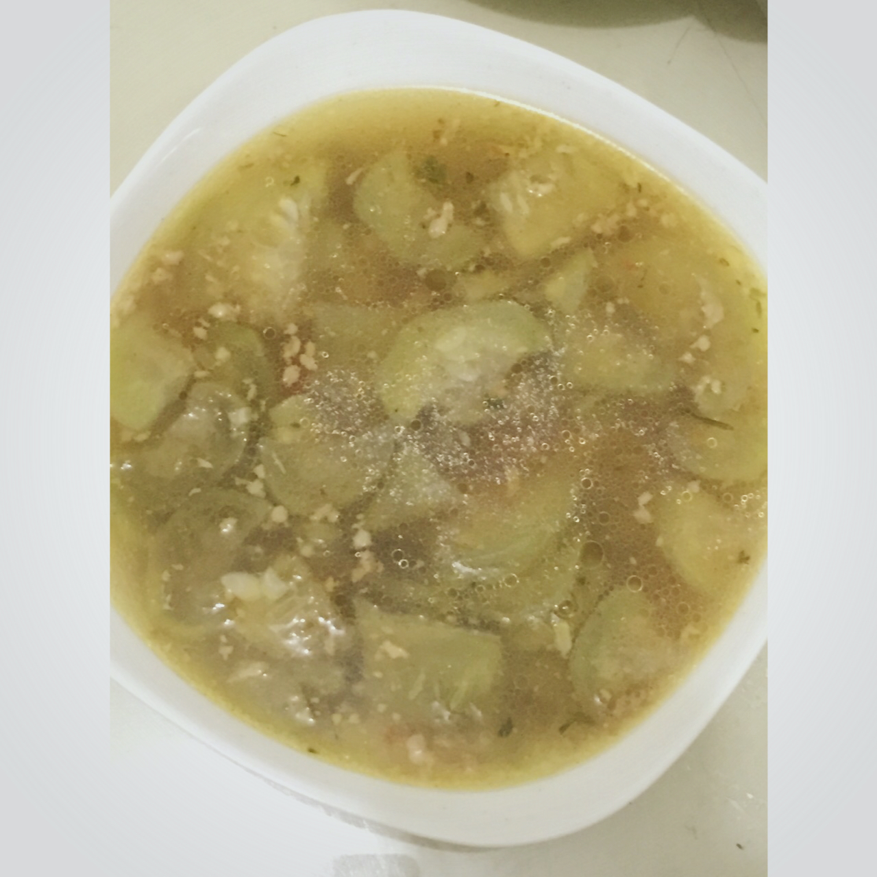 清爽丝瓜汤