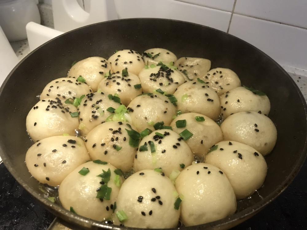 小时候的生煎包