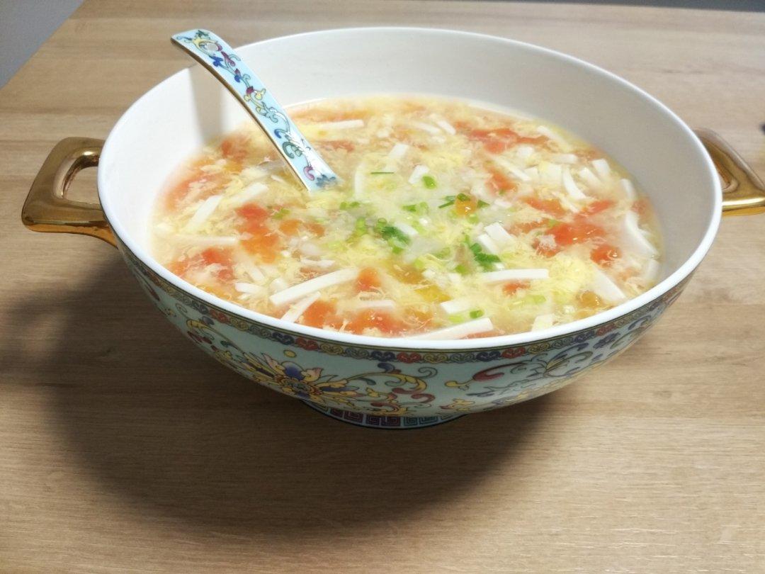 内酯豆腐鸡蛋汤（简单快手）