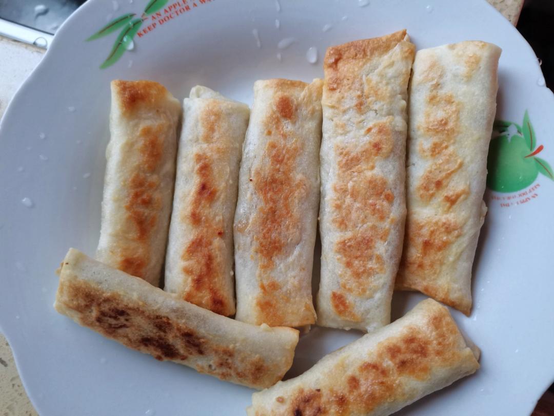 素馅春卷