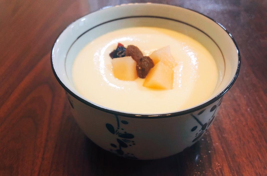 牛奶炖蛋