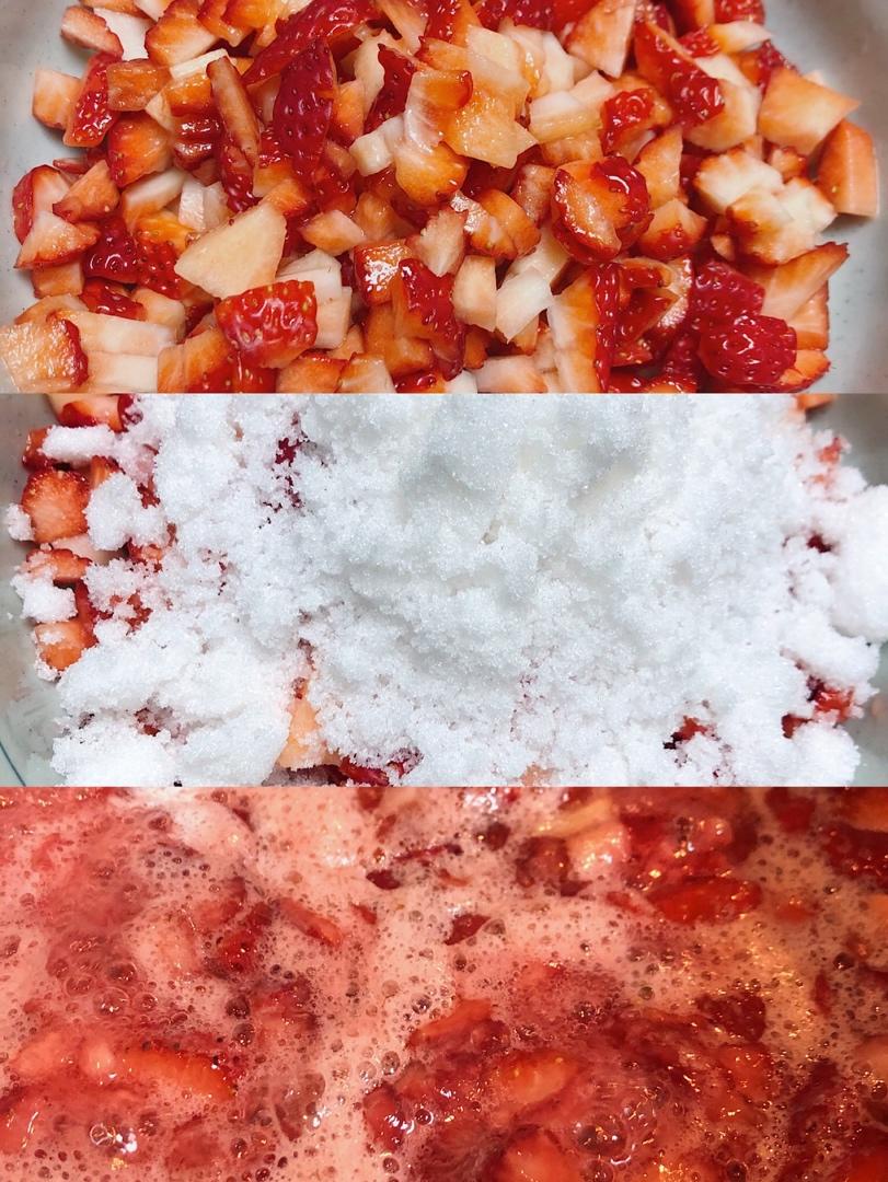 自制无添加草莓酱