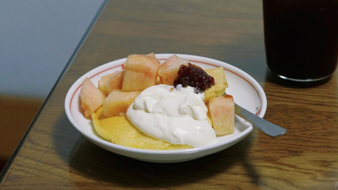 10分钟搞定网红舒芙蕾松饼🥞超松软『步骤详细附视频』『平底锅美食』