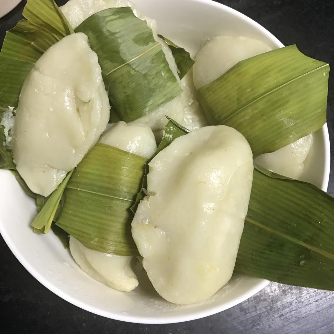 淡淡云朵做的饺子米粑都昌特色