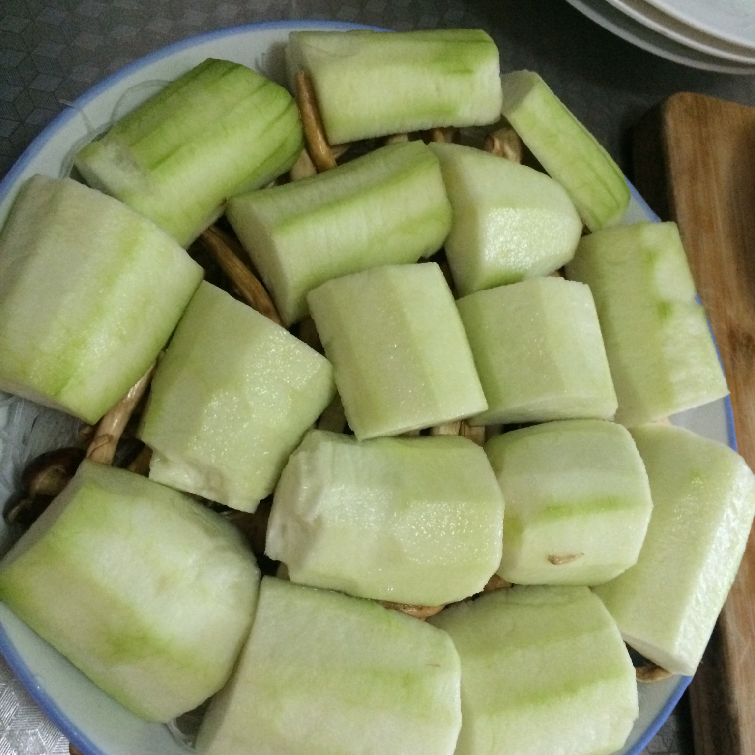 粉丝蒸丝瓜
