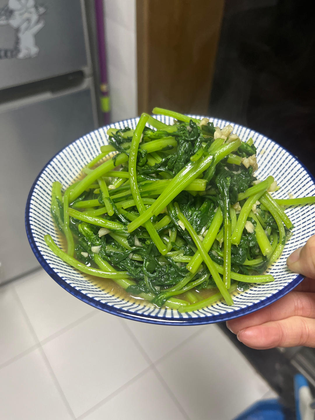 清炒茼蒿
