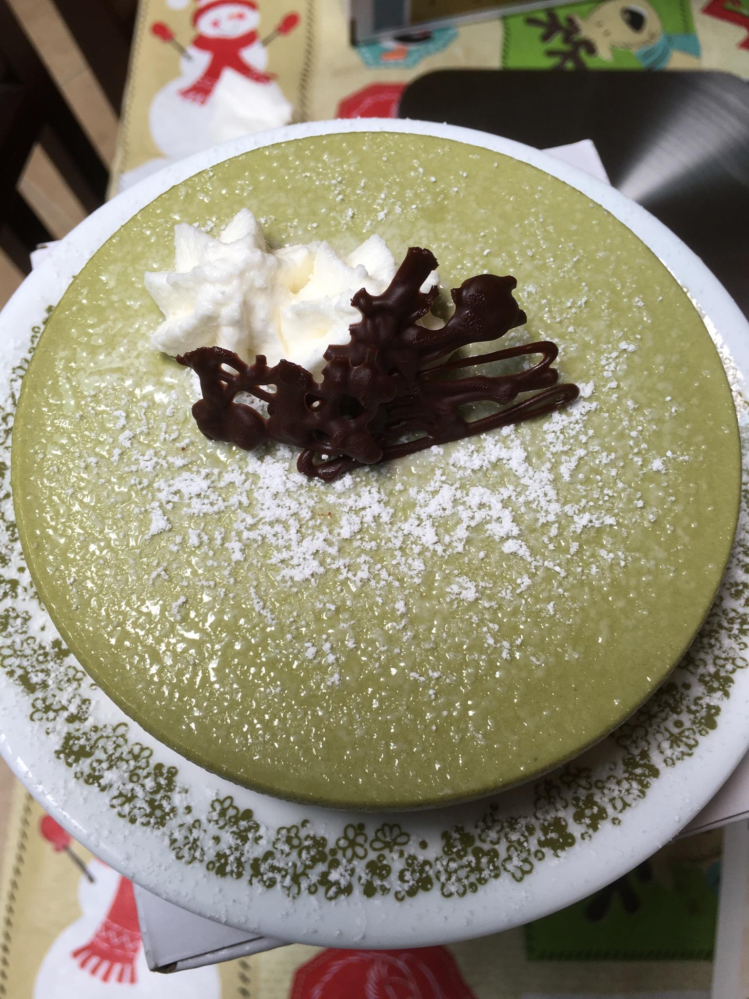 绿茶慕丝蛋糕的做法