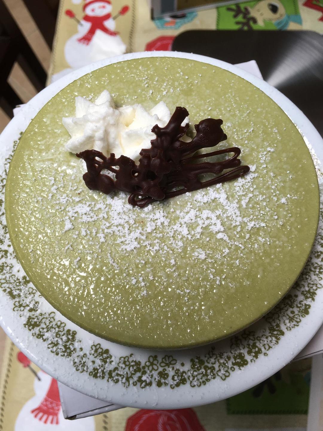 绿茶慕丝蛋糕