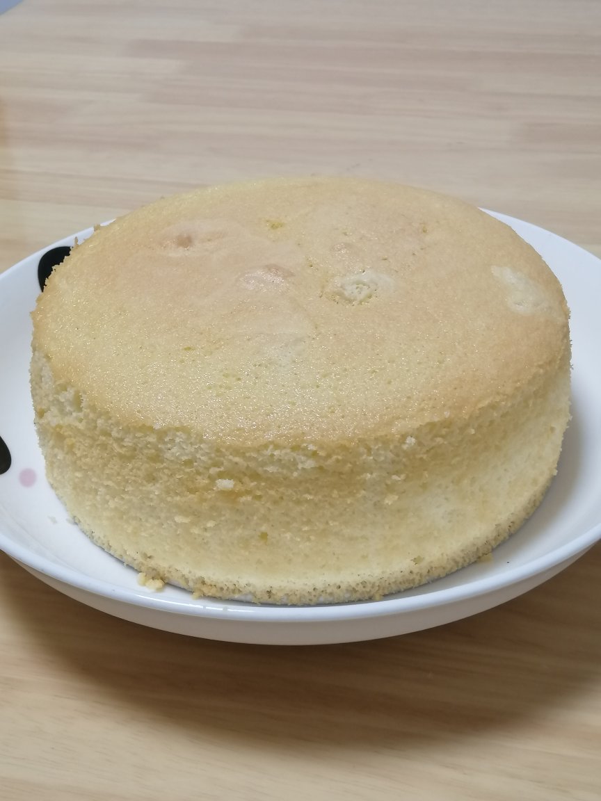 分蛋式海绵蛋糕(六寸)