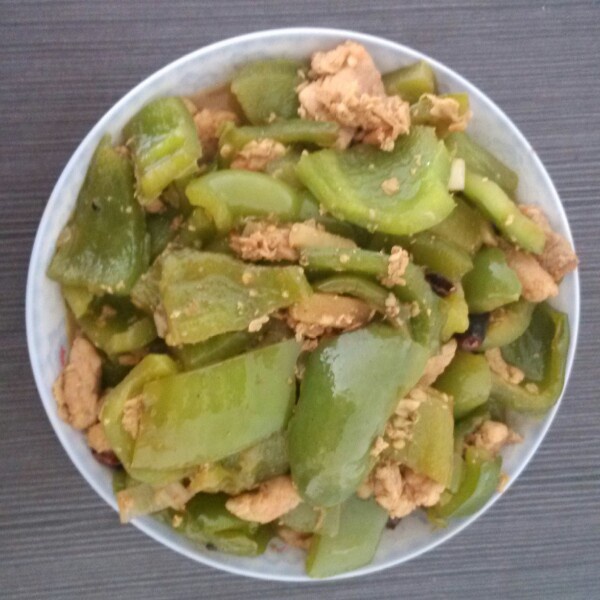 青椒炒肉