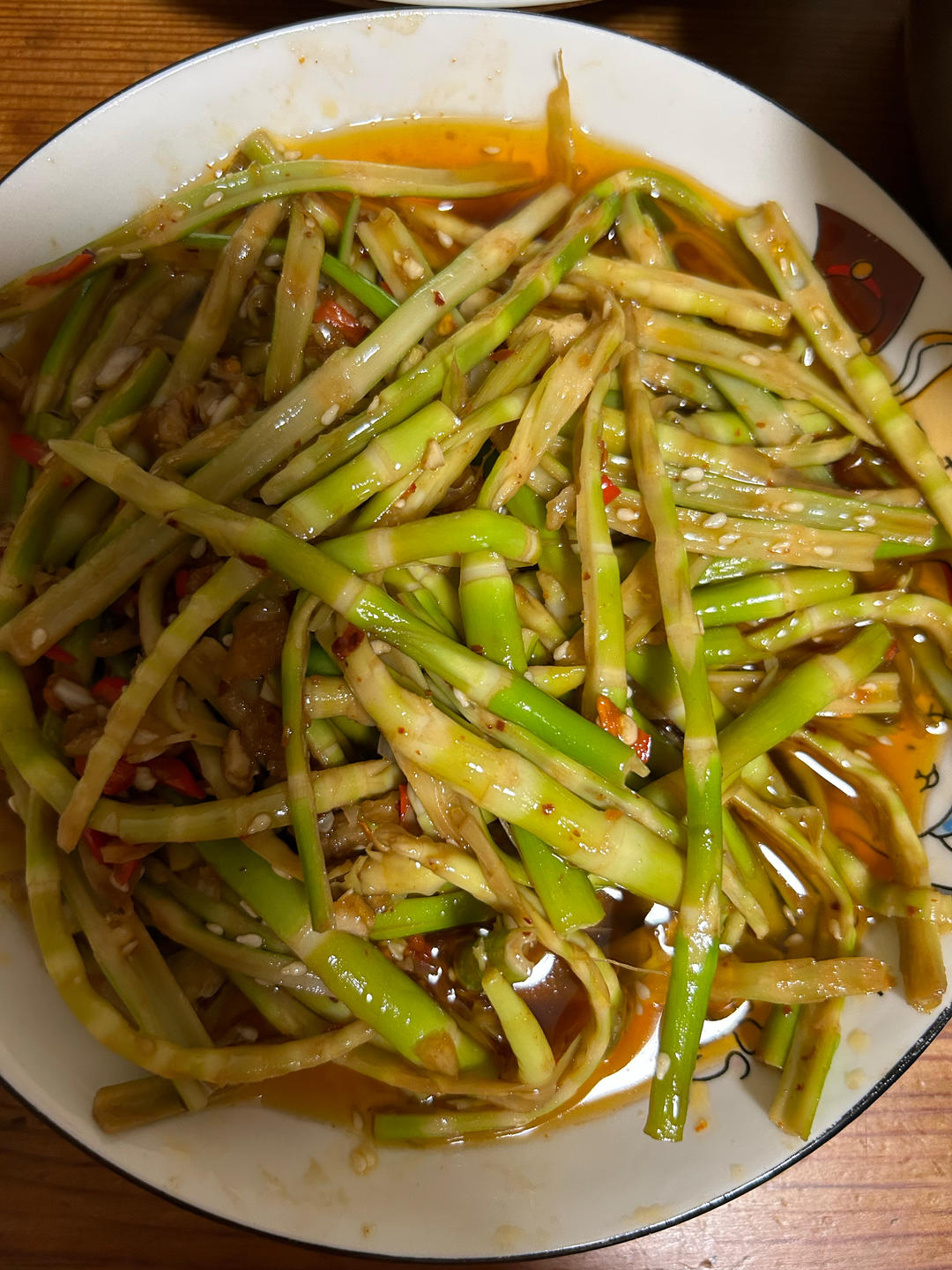 凉拌脆笋——简单美味