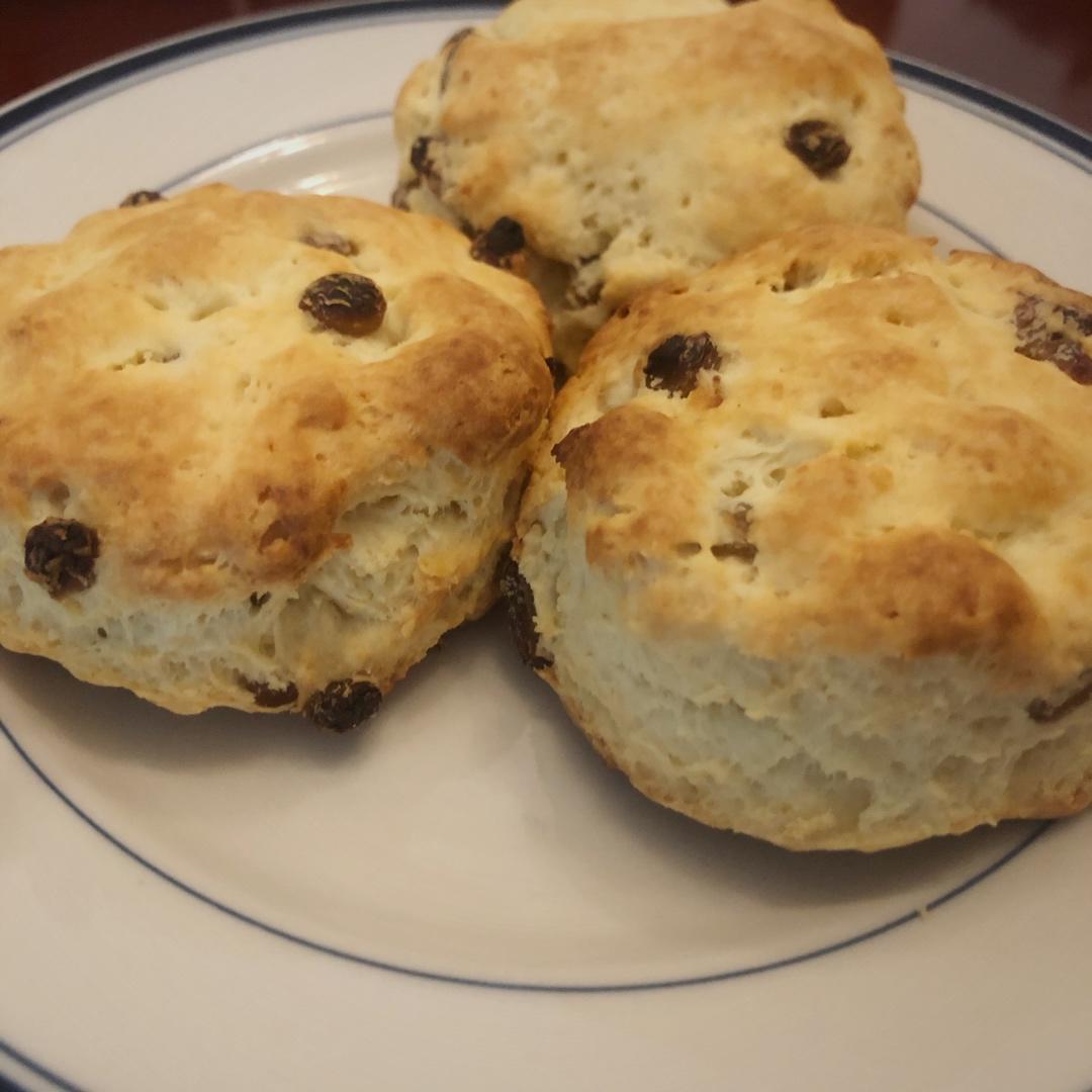 葡萄干司康饼