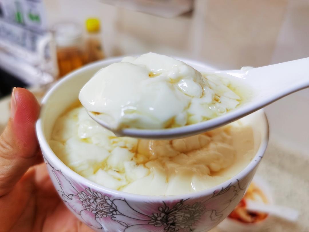 家庭自制豆花（石膏版，比内脂做的好吃太多）的做法 步骤12