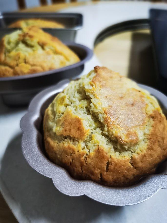 最最最简单                             最最最方便  最最最香浓的香蕉马芬蛋糕