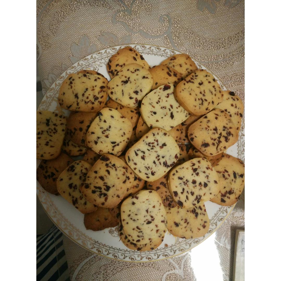 低糖少油版蔓越莓饼干