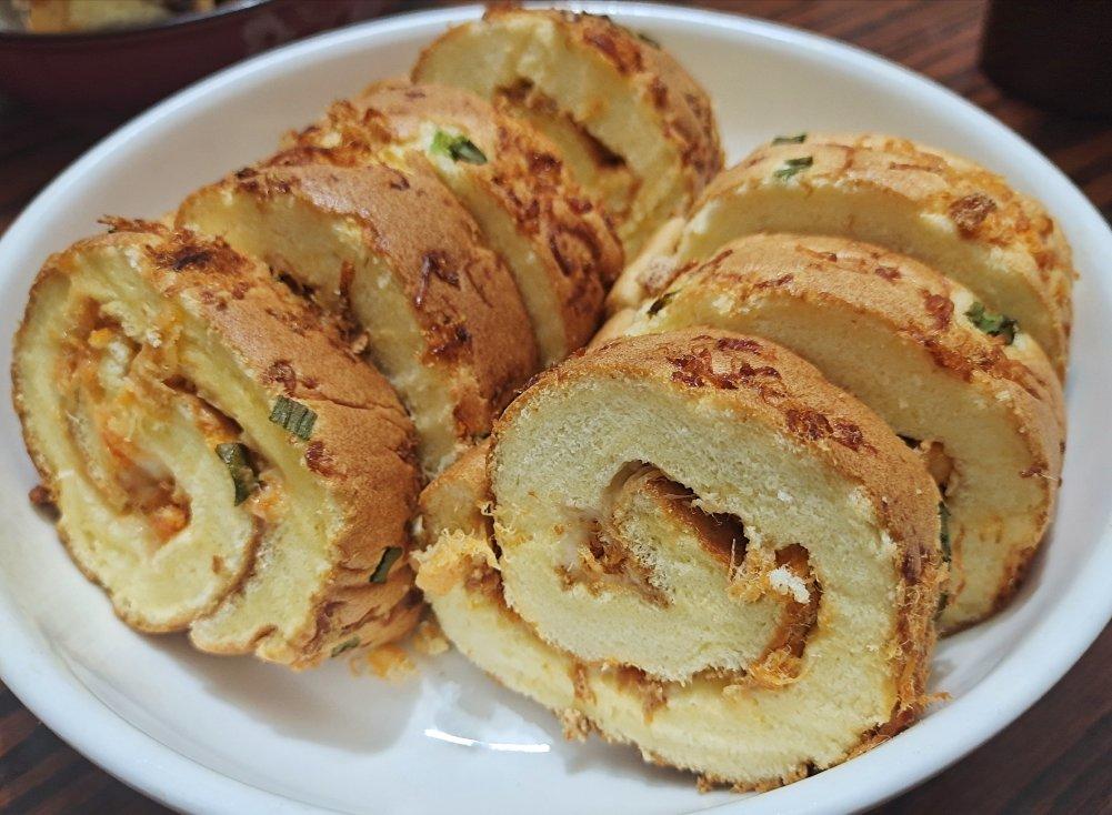 怎么卷都不裂的肉松蛋糕卷