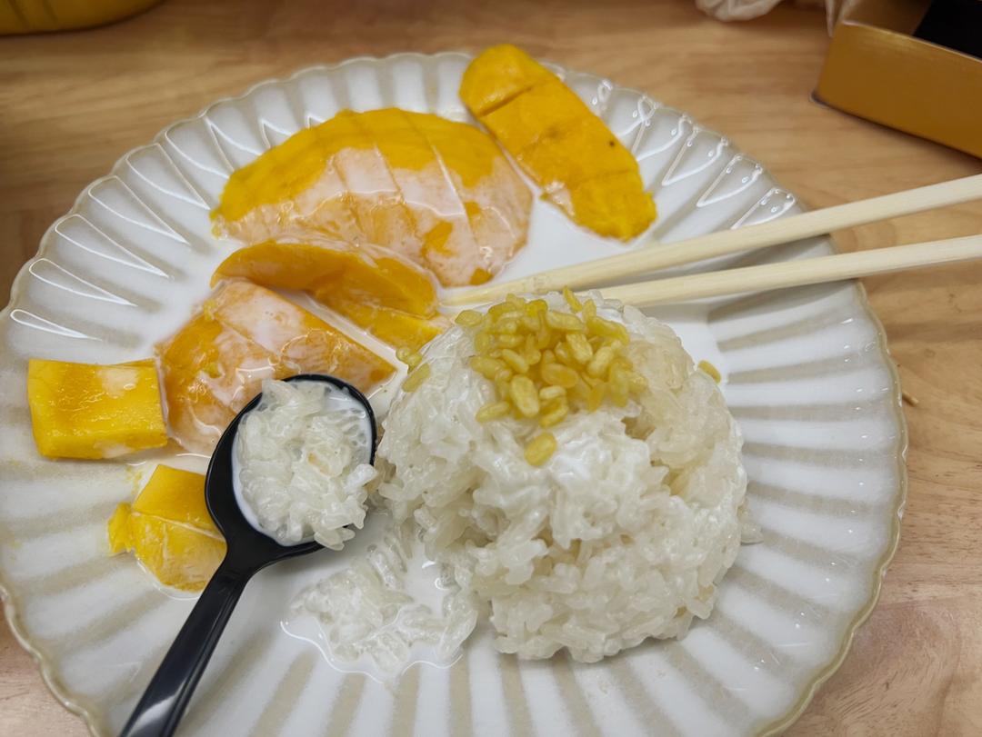 芒果糯米饭！刚好用完所有材料版