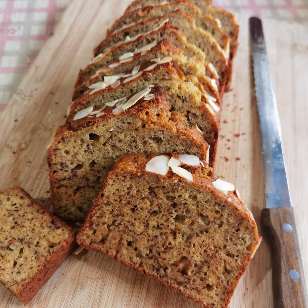 香蕉蛋糕 banana bread （非低糖）传统配方