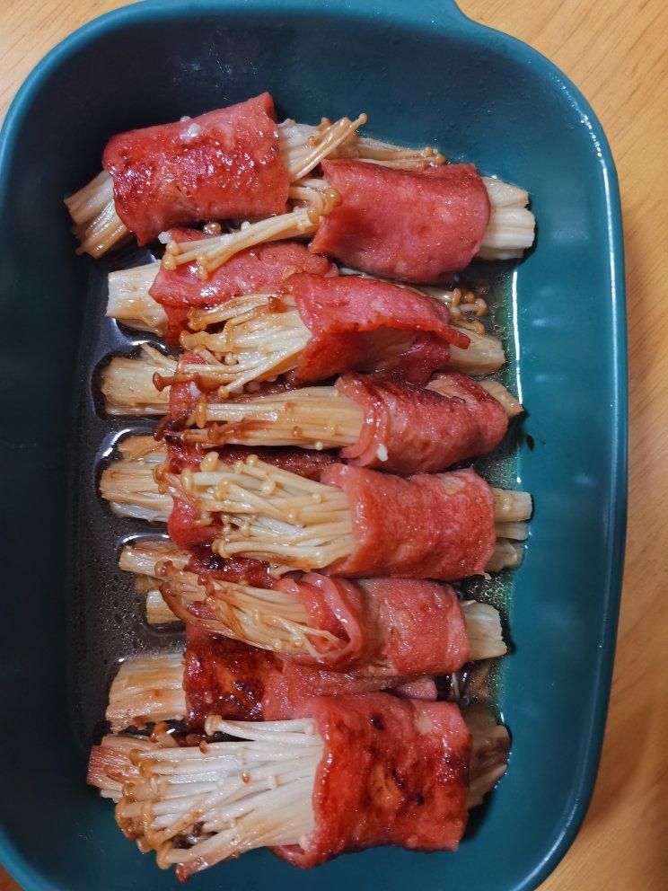 金针菇培根卷