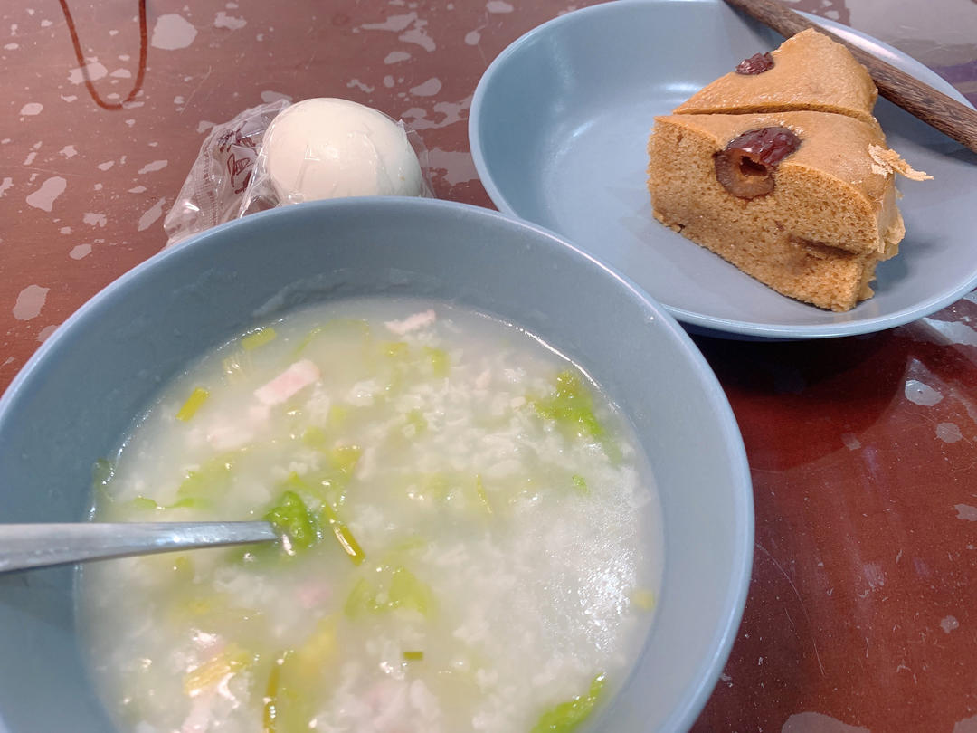 生菜培根粥