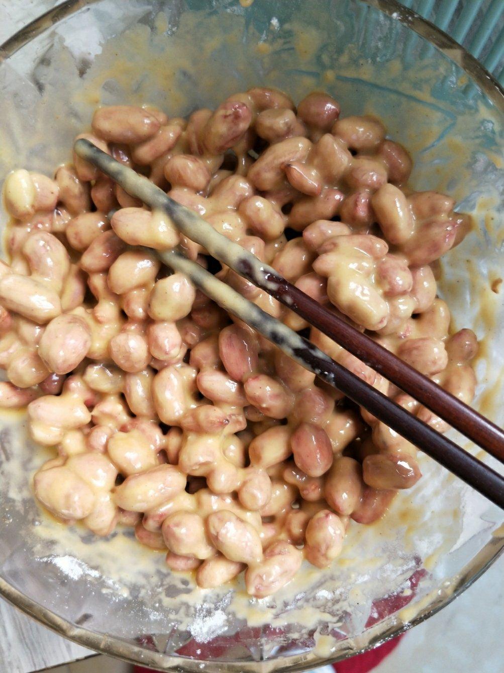 油炸花生米