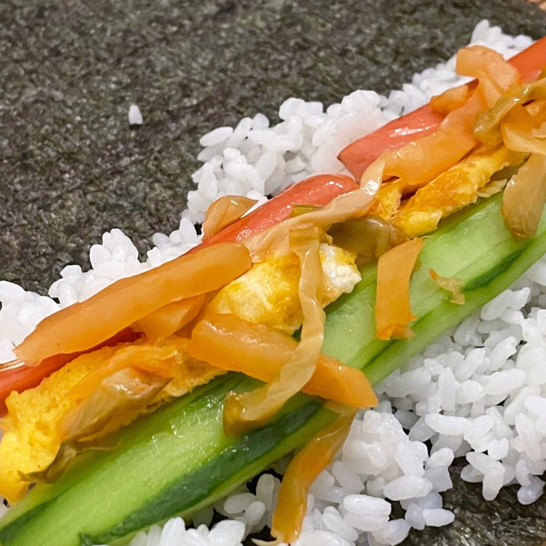 🍣家庭版寿司 | 无寿司醋、无寿司米版本👩🏻‍🍳